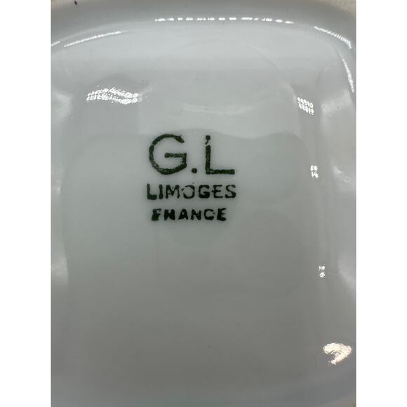 G L Limoges Kre Mlin Amelot Paris Ru France 4" color Orange Le Creuset Fire tray - Picture 4 of 7